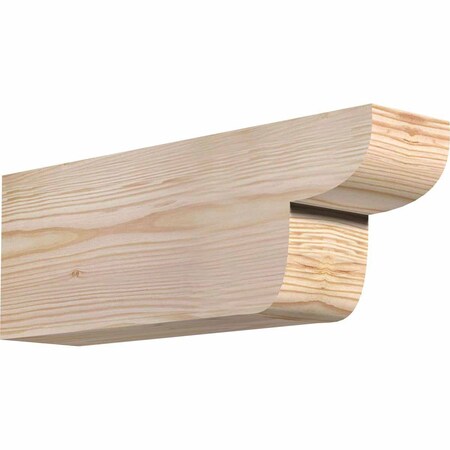 Ekena Millwork Crestline Smooth Rafter Tail, Douglas Fir, 3 1/2"W x 6"H x 16"L RFT04X06X16CRE00SDF